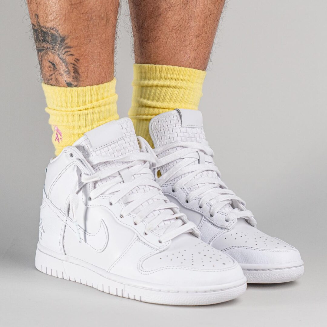 海外 3/31 発売予定！ナイキ ダンク ハイ レトロ プレミアム GCEL “拾/ホワイト” (NIKE DUNK HIGH RETRO PREMIUM GCEL “White”) [DO2321-111]