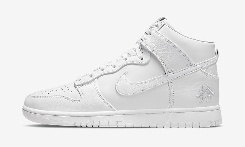 海外 3/31 発売予定！ナイキ ダンク ハイ レトロ プレミアム GCEL “拾/ホワイト” (NIKE DUNK HIGH RETRO PREMIUM GCEL “White”) [DO2321-111]