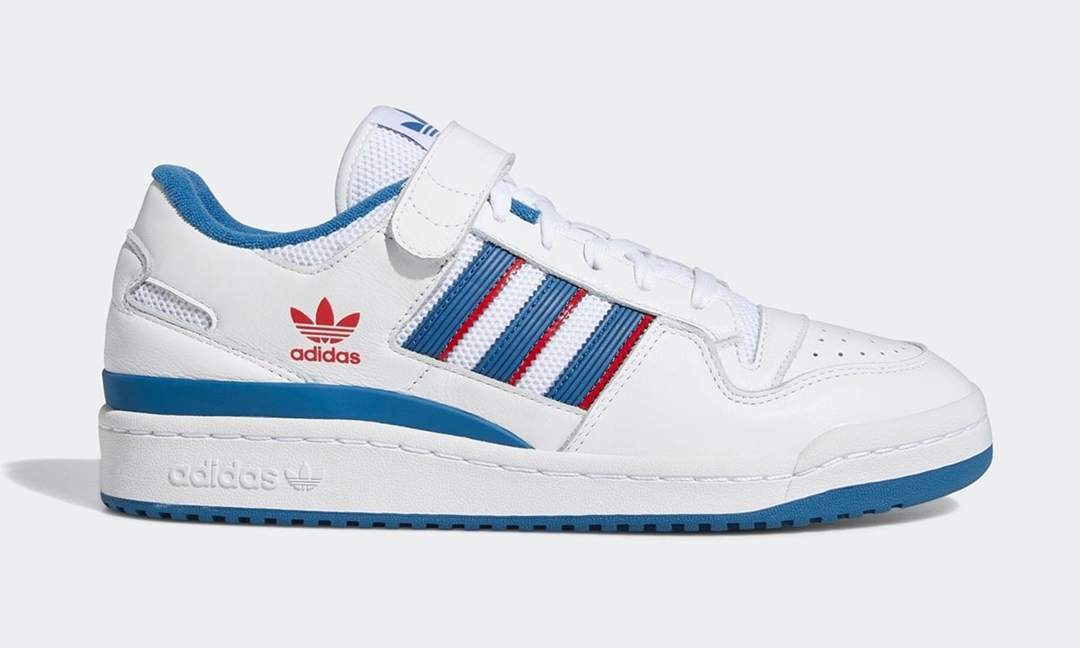 2021/22年 発売予定！adidas Originals FORUM 84 LOW ADV “White/Red/Blue” (アディダス オリジナルス フォーラム 84 ロー ADV “ホワイト/レッド/ブルー”) [GW3135]