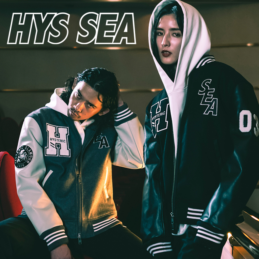 12/4 発売】HYSTERIC GLAMOUR × WIND AND SEA (ヒステリック