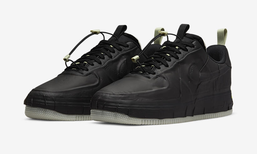 2021年 発売予定！ナイキ エア フォース 1 ロー エクスペリメンタル “ブラック/グロー” (NIKE AIR FORCE 1 LOW EXPERIMENTAL “Black/Glow”) [DJ9780-001]