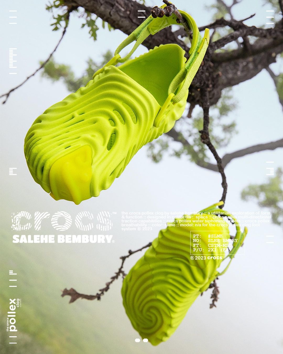 【国内 11/9 発売予定】シューズデザイナー「Salehe Bembury」× CROCS (サレヘ・ベンバリー クロックス)