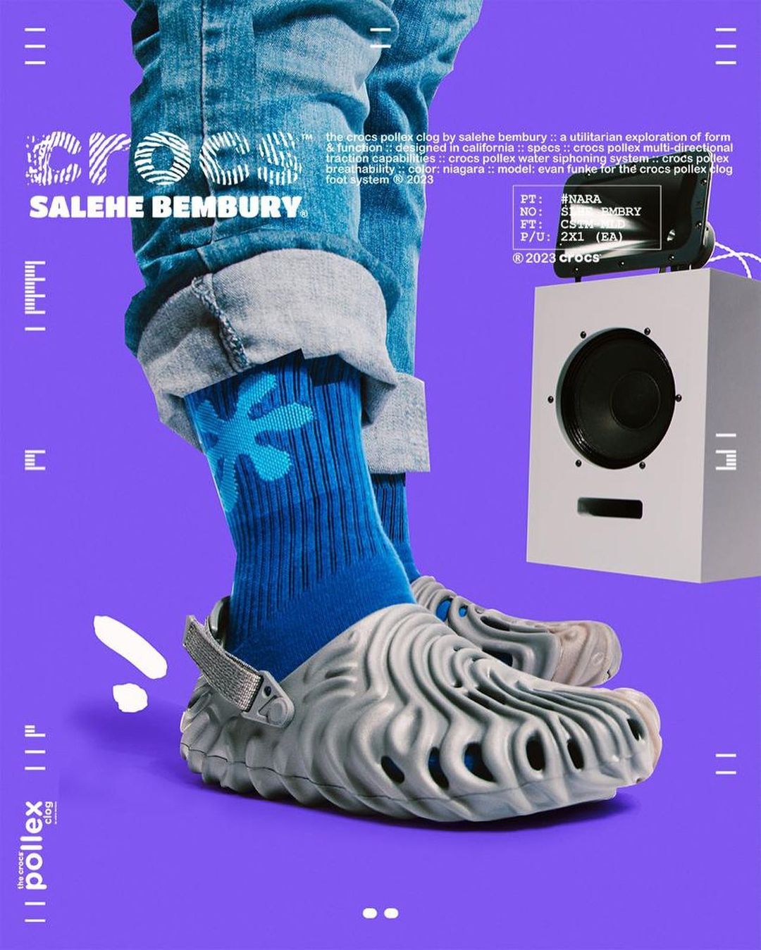 【国内 11/9 発売予定】シューズデザイナー「Salehe Bembury」× CROCS (サレヘ・ベンバリー クロックス)