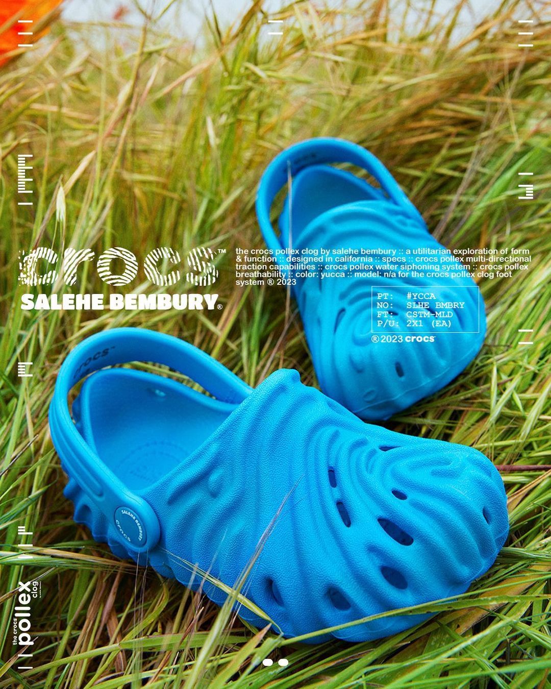 【国内 11/9 発売予定】シューズデザイナー「Salehe Bembury」× CROCS (サレヘ・ベンバリー クロックス)