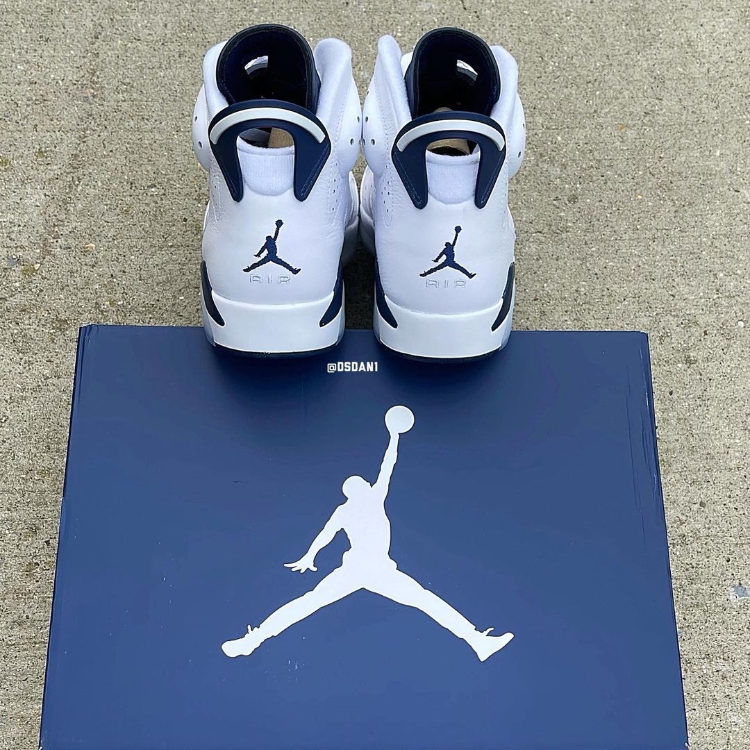 【国内 5/7 発売】ナイキ エア ジョーダン 6 レトロ “ホワイト/ミッドナイトネイビー” (NIKE AIR JORDAN 6 RETRO “Midnight Navy”) [CT8529-141]