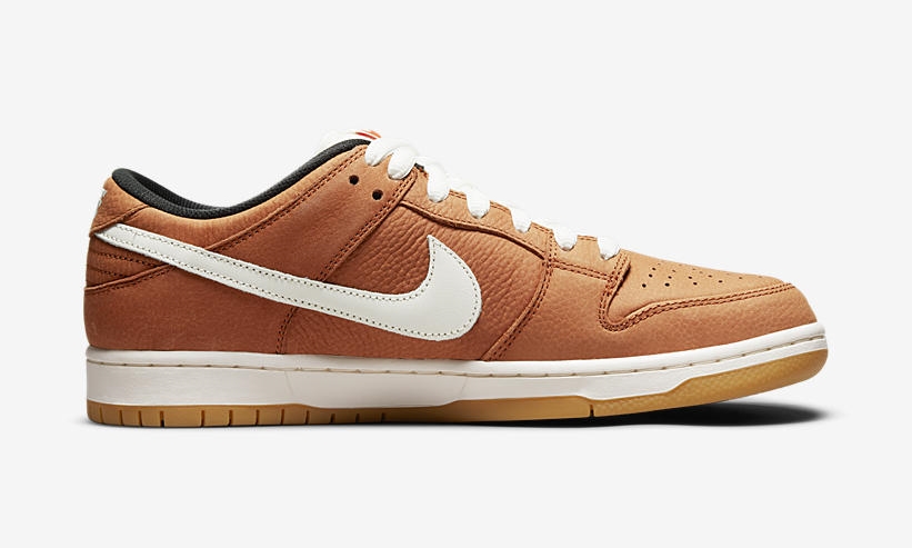 【国内 2/27 発売】NIKE SB “Orange Label” DUNK LOW PRO ISO “Dark Russet” (ナイキ エスビー “オレンジレーベル” ダンク ロー プロ “ダークラセット”) [DH1319-200]