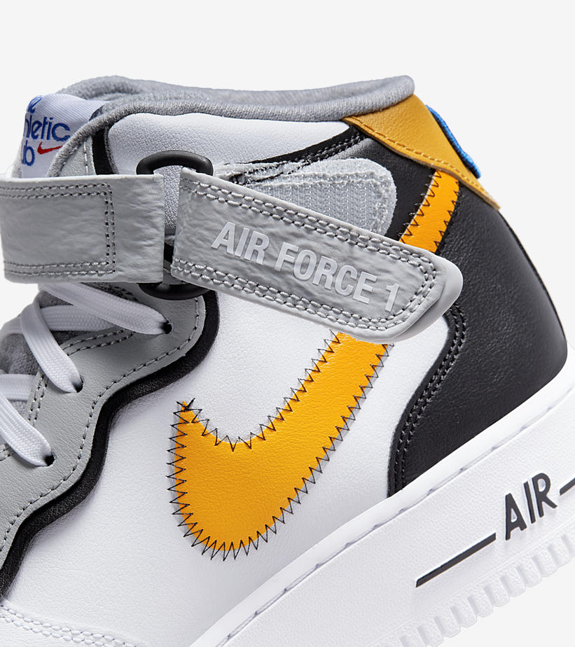 2021年 発売予定！ナイキ エア フォース 1 ミッド “アスレチッククラブ/ホワイト/イエロー” (NIKE AIR FORCE 1 MID “Athletic Club/White/Yellow”) [DH7451-101]