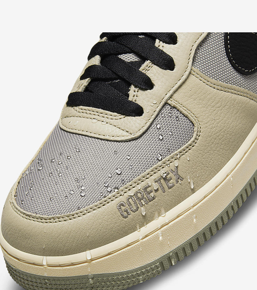 海外 12/2 発売予定！ナイキ エア フォース 1 LOW “ゴアテックス” オリーブ/グレー/ブラック (NIKE AIR FORCE 1 LOW “Gore-Tex” Olive/Grey/Black) [DO2760-206]