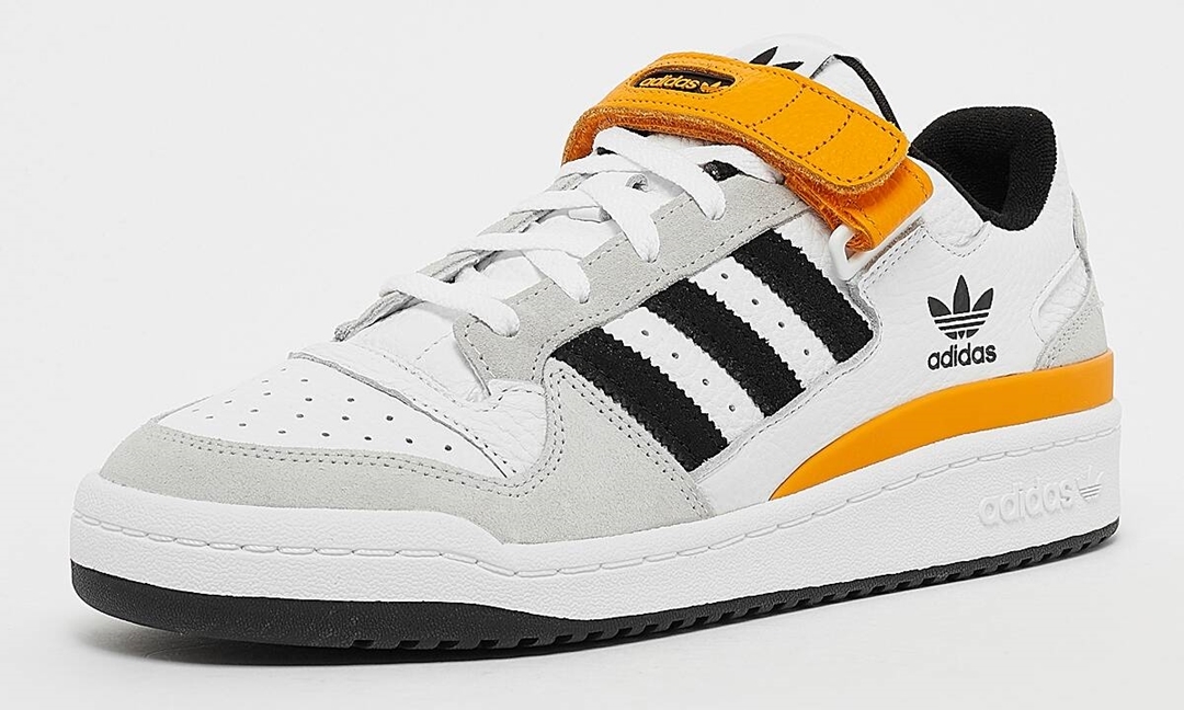 【発売予定】adidas Originals FORUM LOW “White/Black/Semi Solar Gold” (アディダス オリジナルス フォーラム ロー “ホワイト/ブラック/セミソーラーゴールド”) [GX8552]