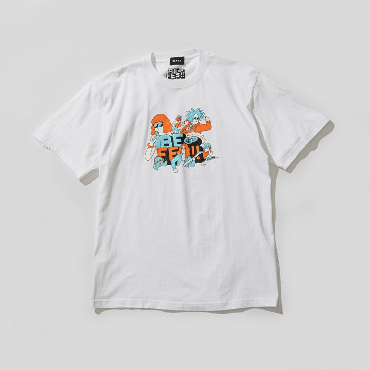 ビームス主催音楽フェスティバル「BEAMS MUSIC FESTIVAL 2022『BE FES!!』」オフィシャルTシャツがオンライン先行発売 (ビームス ミュージック フェスティバル)