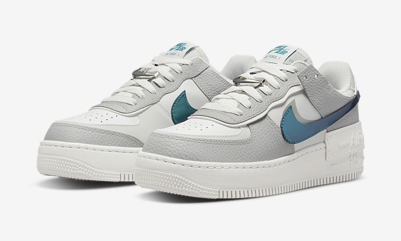 2021年 発売予定！ナイキ ウィメンズ エア フォース 1 ロー シャドウ “メタリックティール” (NIKE WMNS AIR FORCE 1 LOW SHADOW “Metallic Teal”) [DR7856-100]