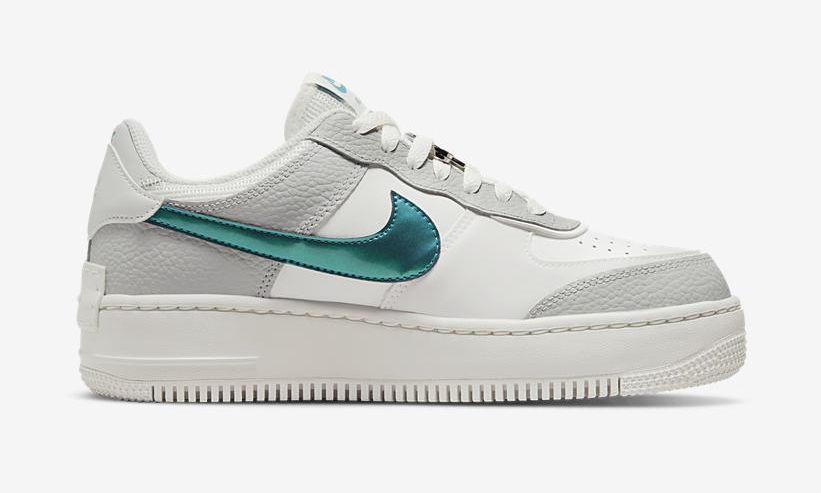 2021年 発売予定！ナイキ ウィメンズ エア フォース 1 ロー シャドウ “メタリックティール” (NIKE WMNS AIR FORCE 1 LOW SHADOW “Metallic Teal”) [DR7856-100]