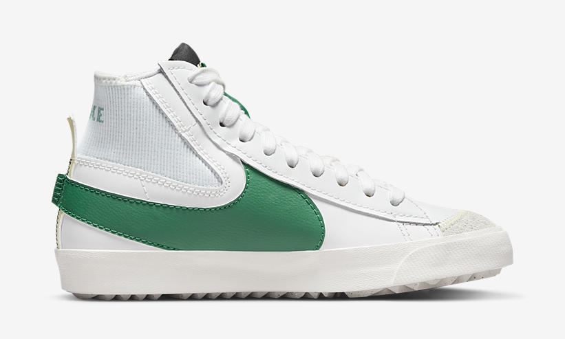 ナイキ ブレーザー ミッド 77 ジャンボ “ホワイト/グリーン” (NIKE BLAZER MID 77 JUMBO “White/Green”) [DR8595-100]