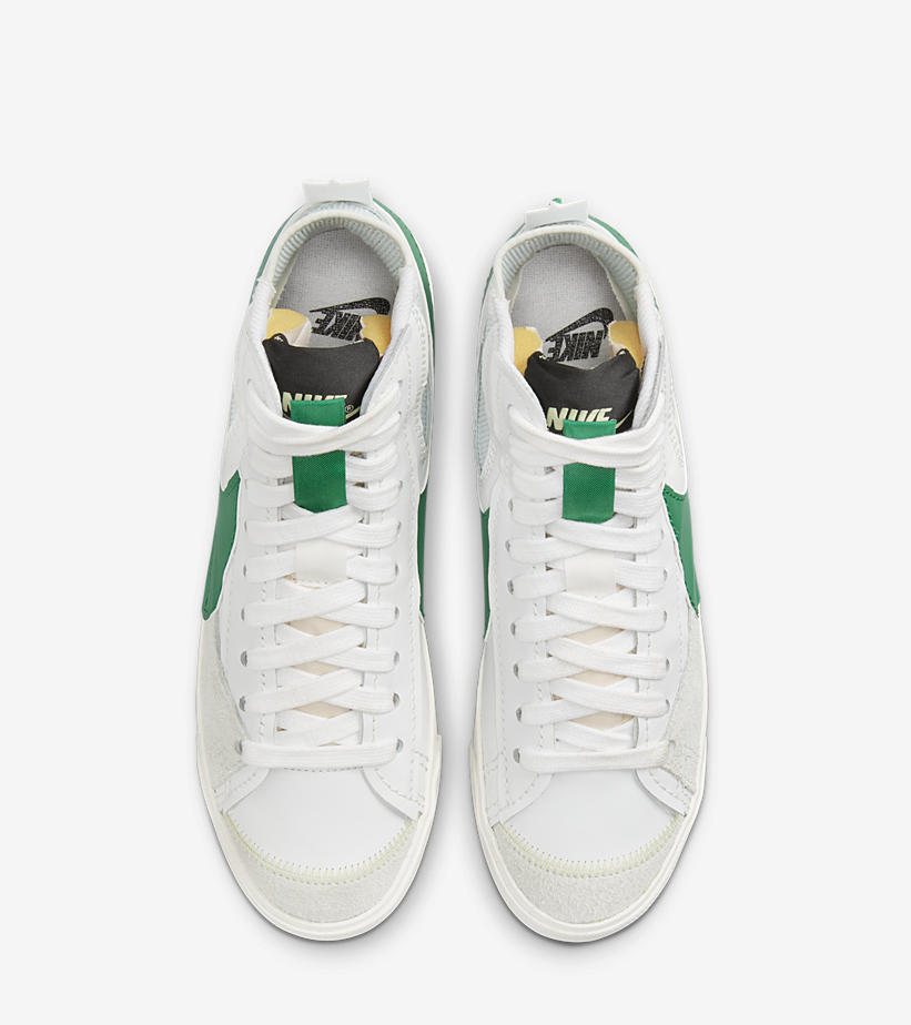 ナイキ ブレーザー ミッド 77 ジャンボ “ホワイト/グリーン” (NIKE BLAZER MID 77 JUMBO “White/Green”) [DR8595-100]