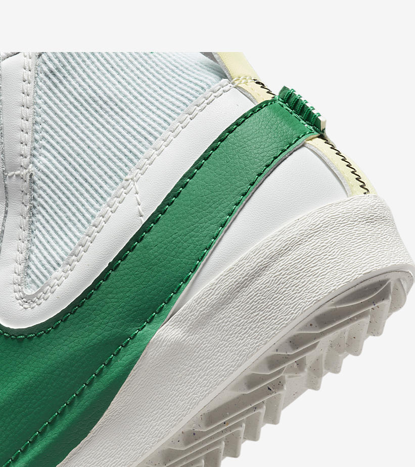 ナイキ ブレーザー ミッド 77 ジャンボ “ホワイト/グリーン” (NIKE BLAZER MID 77 JUMBO “White/Green”) [DR8595-100]