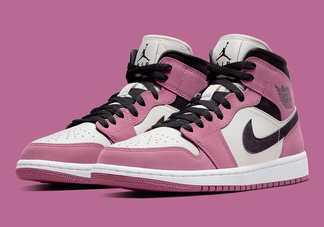 Air Jordan 1 mid berry pink