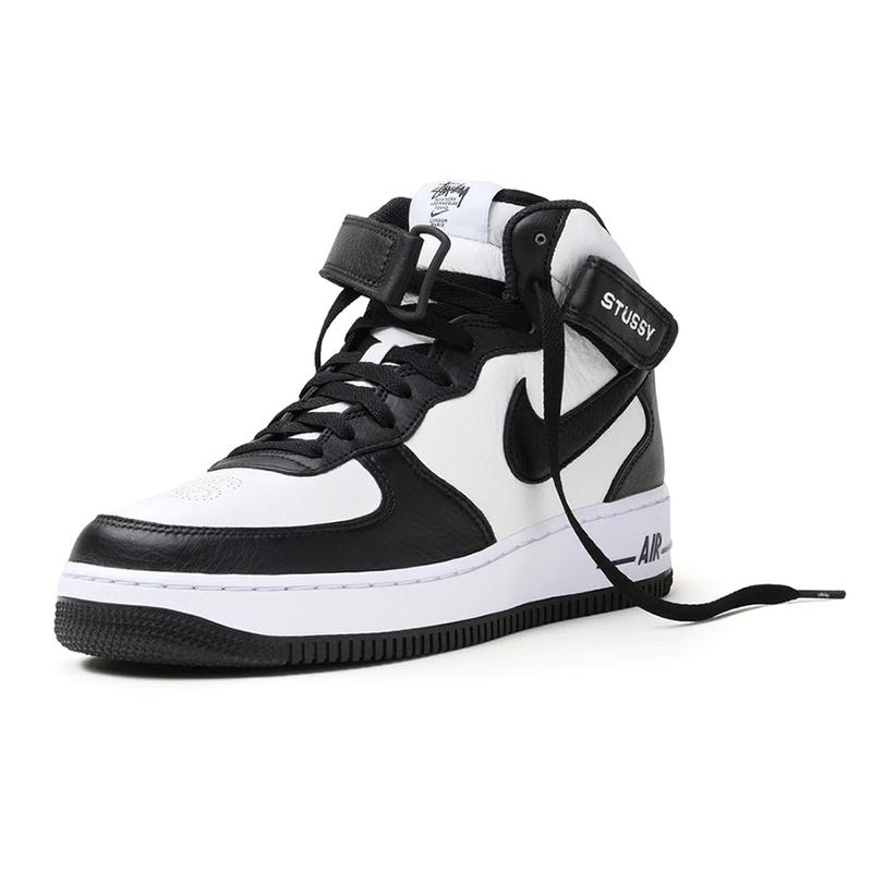 【国内 5/14、5/19 発売】ステューシー × ナイキ エア フォース 1 ミッド (STUSSY NIKE AIR FORCE 1 MID) [DJ7840-001/DJ7840-002/DN4158-002/DN4160-002]