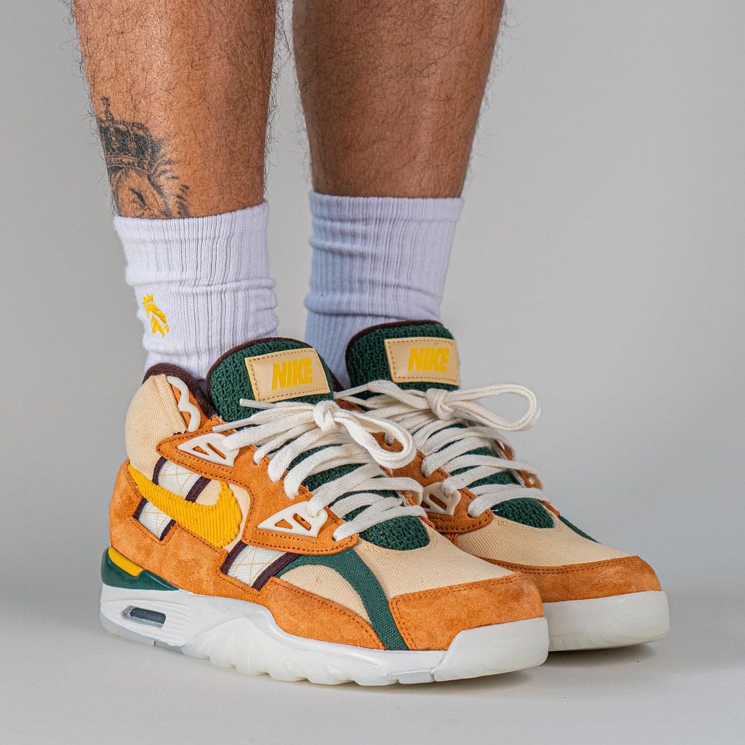 2022年 発売予定！ナイキ エア トレイナー SC ハイ “ウィート/グリーン/イエロー” (NIKE AIR TRAINER SC HIGH “Wheat/Green/Yellow”) [DO6696-700]