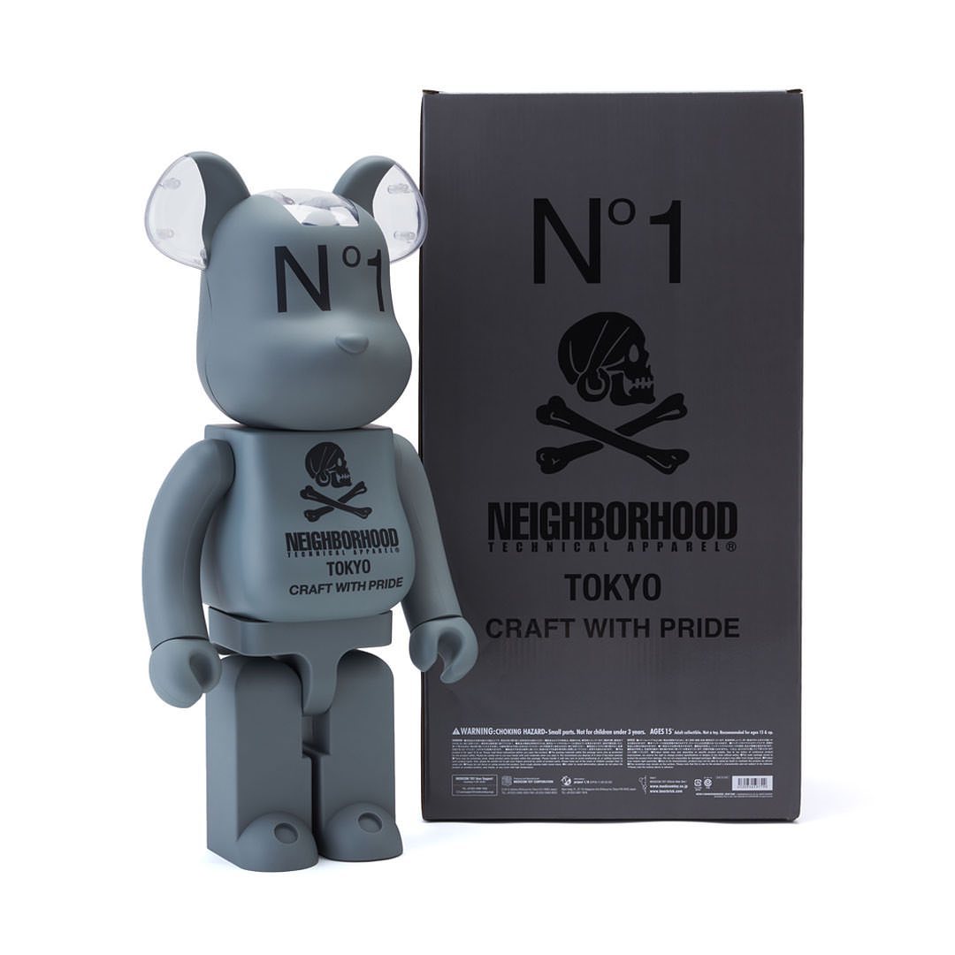 【12/18 発売】NEIGHBORHOOD × BE@RBRICK 1000% が12/11 12:00〜12/12 12:00抽選販売 (ネイバーフッド ベアブリック)