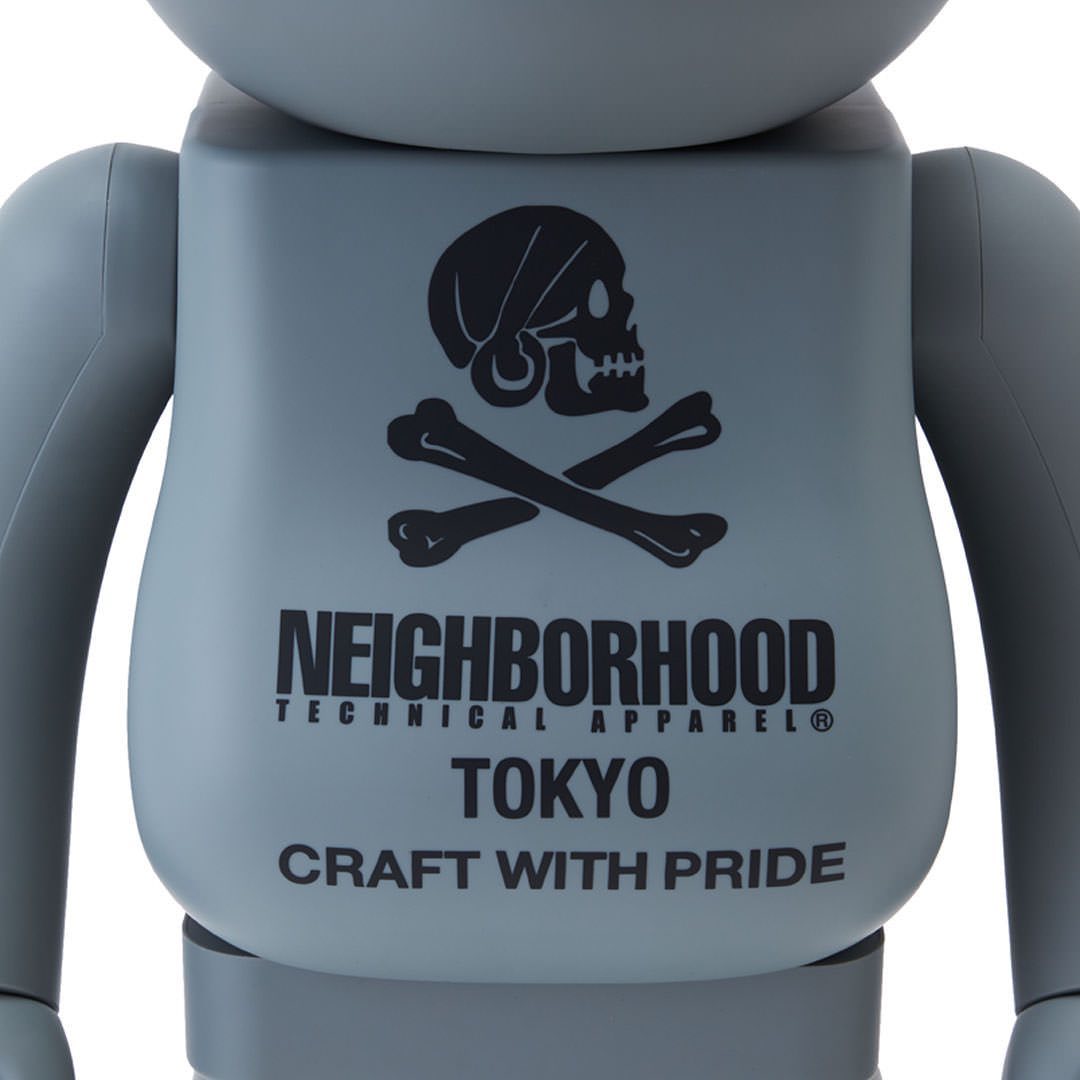 【12/18 発売】NEIGHBORHOOD × BE@RBRICK 1000% が12/11 12:00〜12/12 12:00抽選販売 (ネイバーフッド ベアブリック)