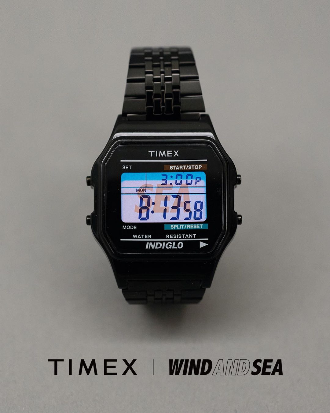 TIMEX × WIND AND SEA / BLACK