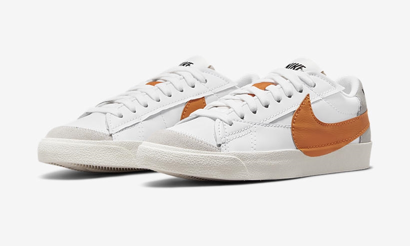 2021年 発売予定！ナイキ ブレーザー ロー 77 ジャンボ “ホワイト/オレンジ” (NIKE BLAZER LOW 77 JUMBO “White/Orange”) [DN2158-100]