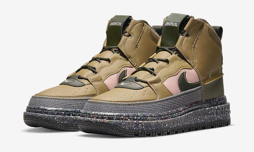 2021年 発売予定！ナイキ エア フォース 1 クレーター ブーツ "オリーブ/ピンク" (NIKE AIR FORCE 1 CRATER BOOT “Olive/Pink”) [DD0747-300]