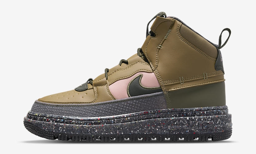 2021年 発売予定！ナイキ エア フォース 1 クレーター ブーツ “オリーブ/ピンク” (NIKE AIR FORCE 1 CRATER BOOT “Olive/Pink”) [DD0747-300]