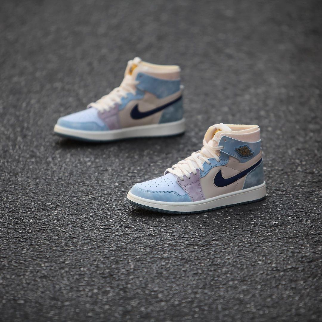 2021年 発売予定！ナイキ エア ジョーダン 1 ハイ ズーム “ホワイト/ブルー/パープル” (NIKE AIR JORDAN 1 HIGH ZOOM “White/Blue/Purple”)