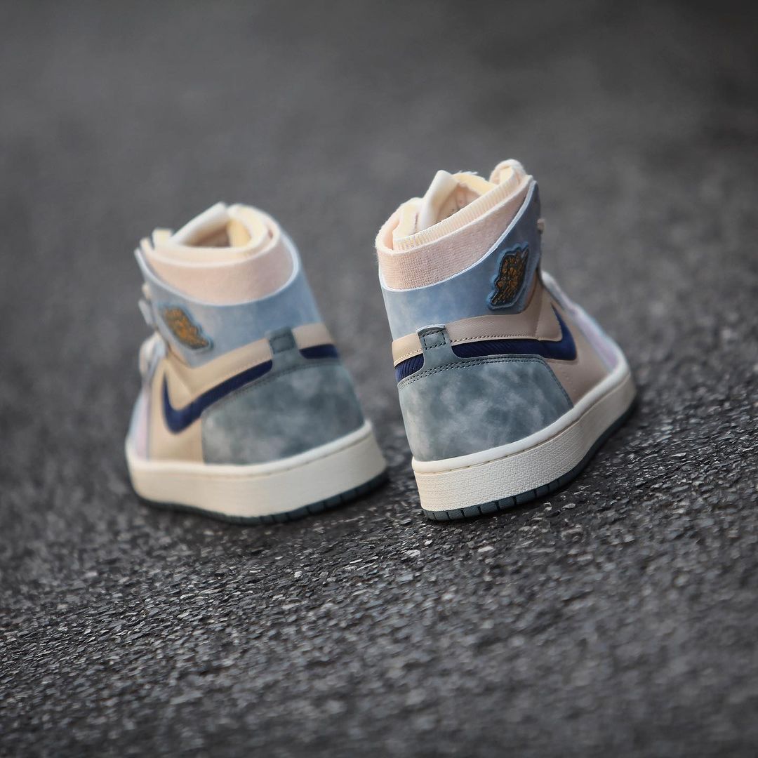 2021年 発売予定！ナイキ エア ジョーダン 1 ハイ ズーム “ホワイト/ブルー/パープル” (NIKE AIR JORDAN 1 HIGH ZOOM “White/Blue/Purple”)