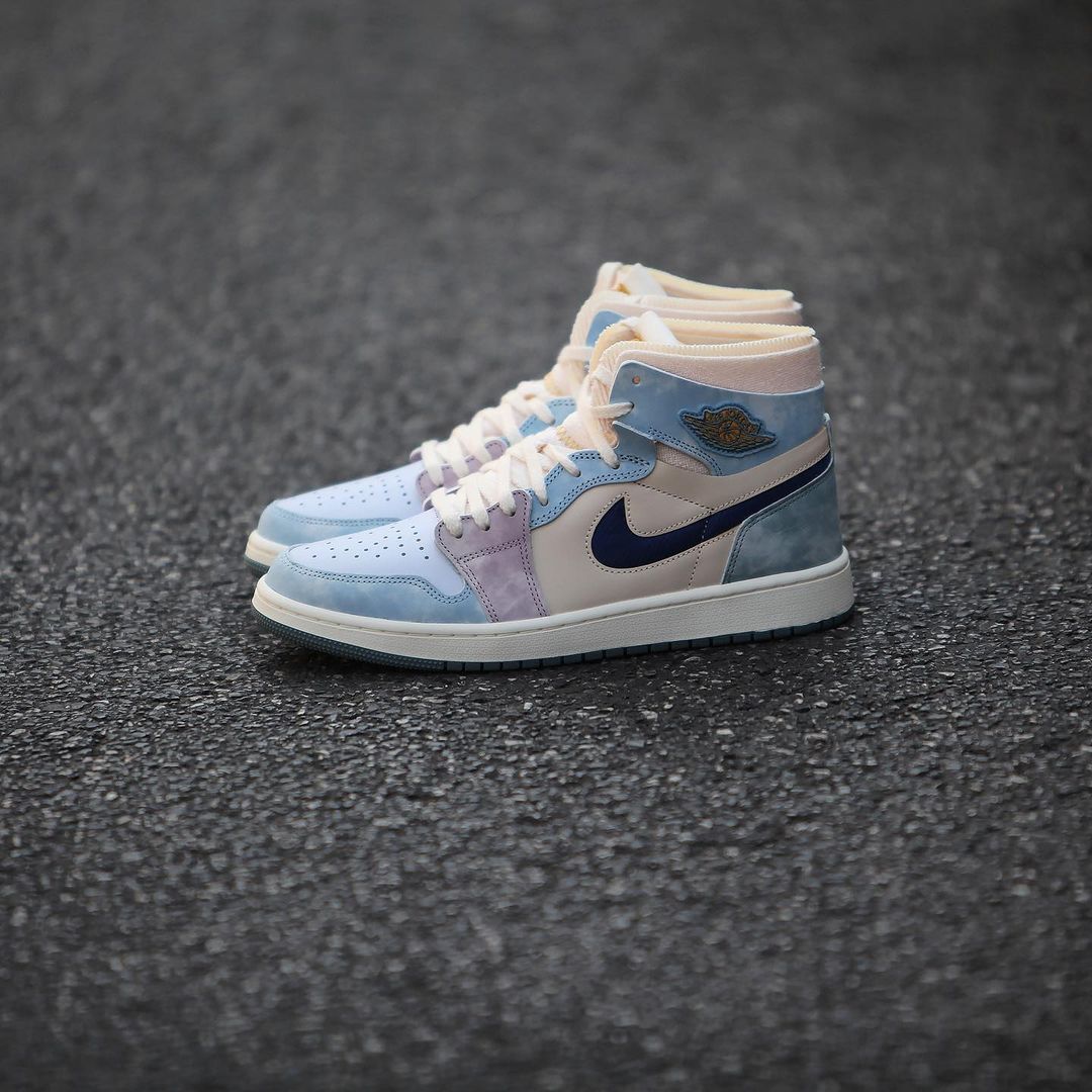 2021年 発売予定！ナイキ エア ジョーダン 1 ハイ ズーム “ホワイト/ブルー/パープル” (NIKE AIR JORDAN 1 HIGH ZOOM “White/Blue/Purple”)