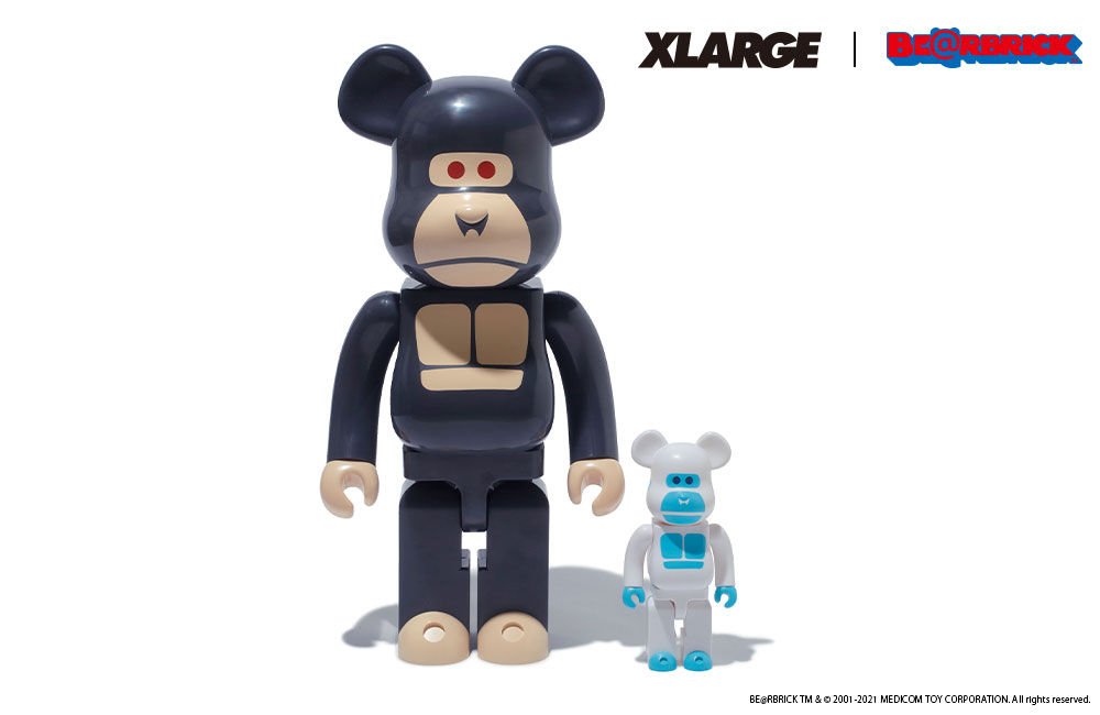 XLARGE 2006年のブランド15周年に発表したLITTLE FRIEND BE@RBRICKが12/18 発売 (エクストララージ ベアブリック)