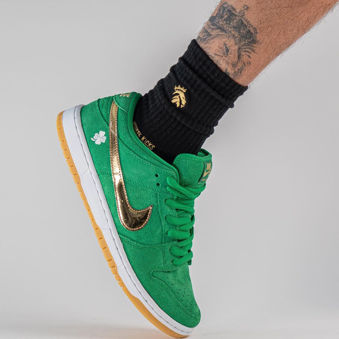 【国内 6/7 発売】ナイキ SB ダンク ロー プロ “シャムロック” (NIKE SB DUNK LOW PRO “Shamrock”) [BQ6817-303]