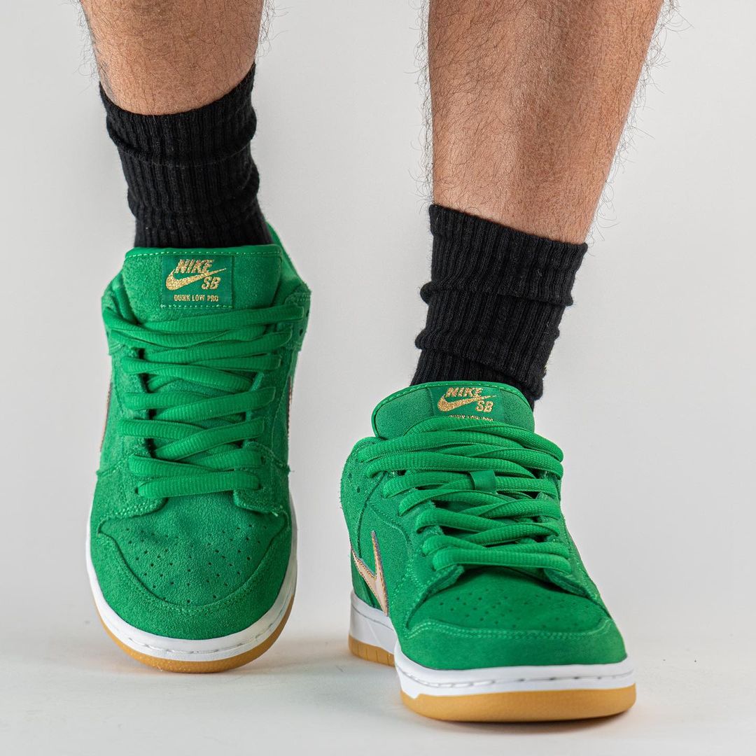 【国内 6/7 発売】ナイキ SB ダンク ロー プロ “シャムロック” (NIKE SB DUNK LOW PRO “Shamrock”) [BQ6817-303]