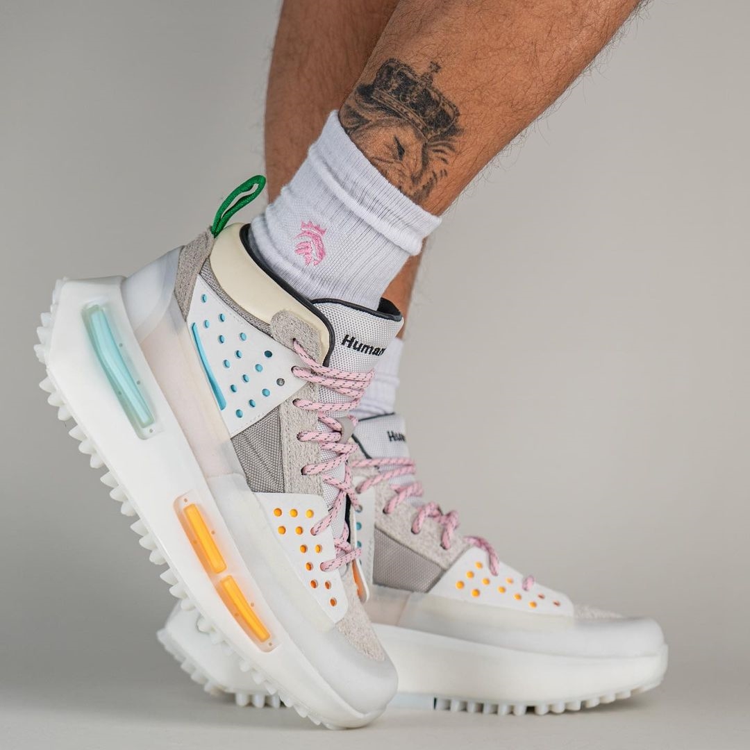 【国内 4/23 発売】Pharrell Williams × adidas Originals HU NMD_S1 RYAT “White” (ファレル・ウィリアムス アディダス オリジナルス エヌエムディ “ホワイト”) [GV6640]