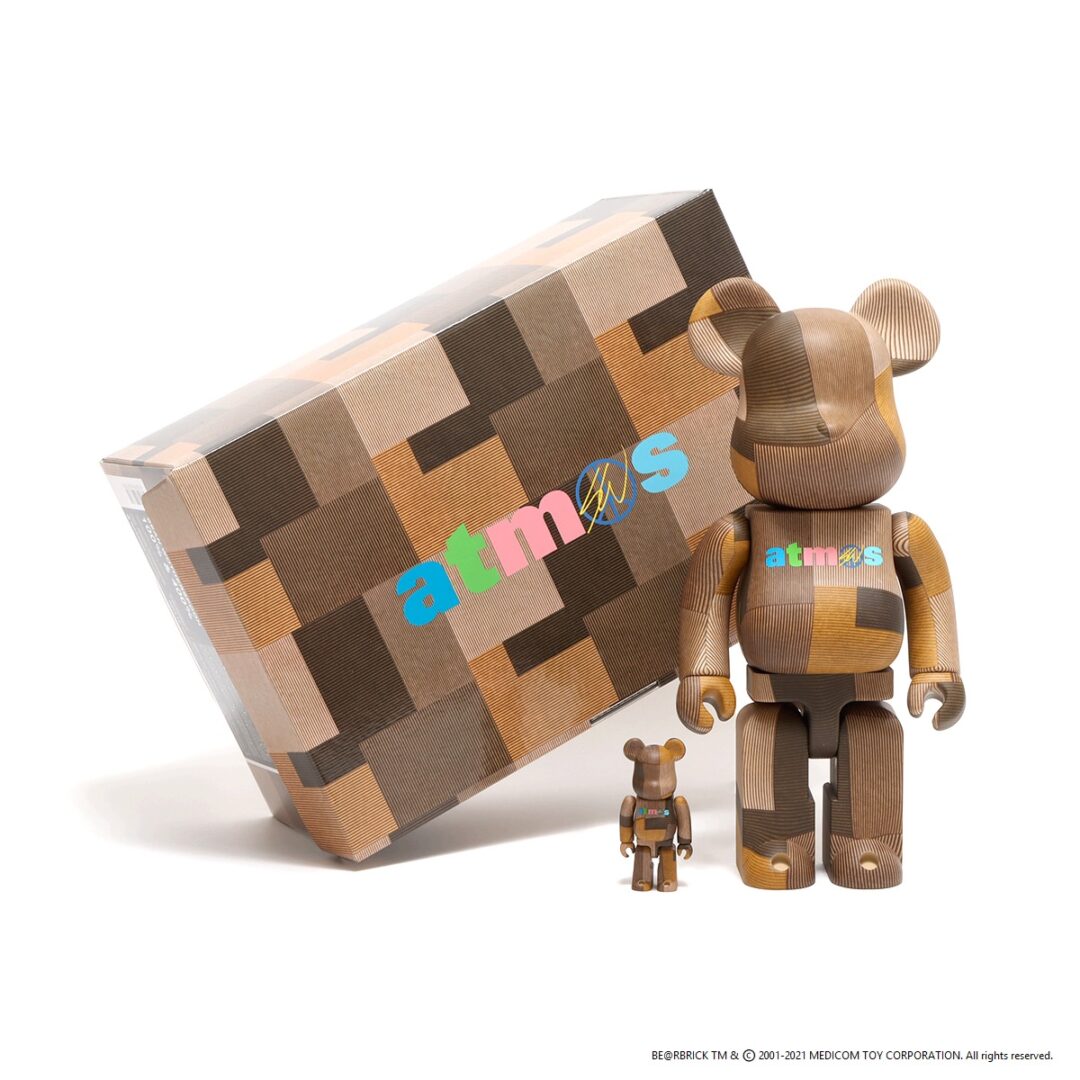 【国内 12/18 発売】Sean Wotherspoon x BE@RBRICK x atmos 100% & 400%/1000% (アトモス ショーン・ウェザースプーン ベアブリック)