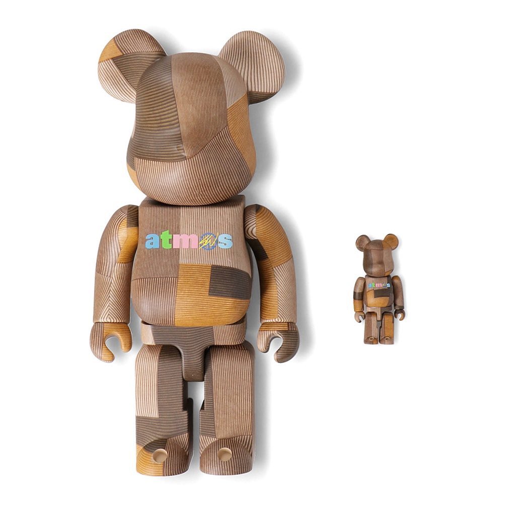 【国内 12/18 発売】Sean Wotherspoon x BE@RBRICK x atmos 100% & 400%/1000%