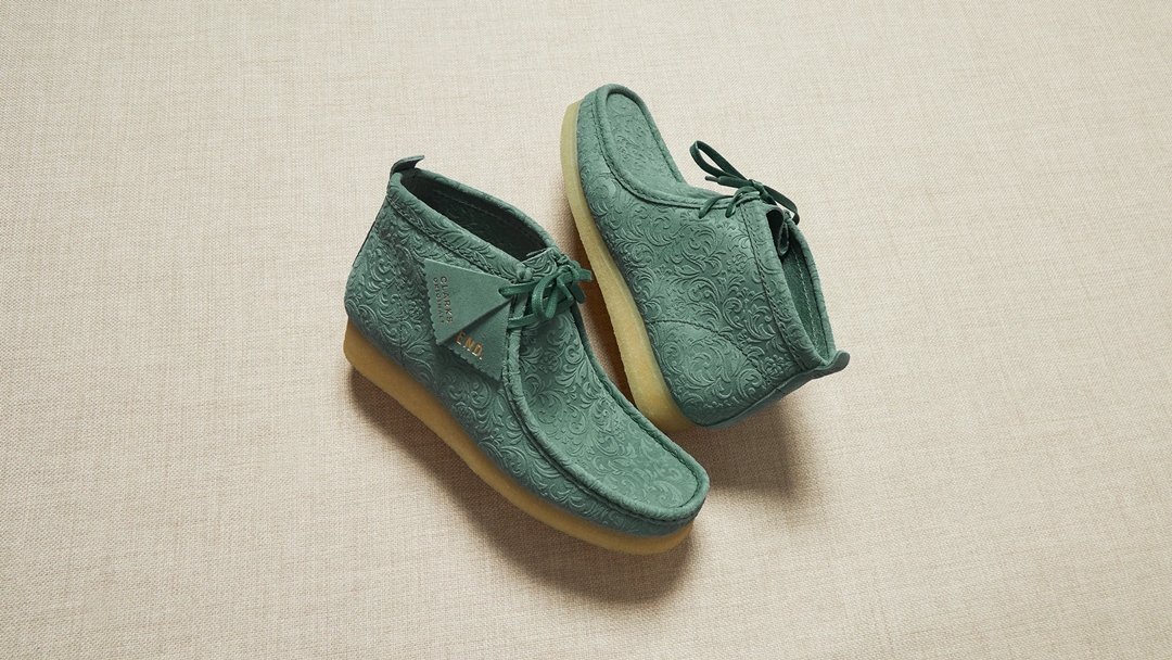 end clarks wallabee 限定　確実正規品