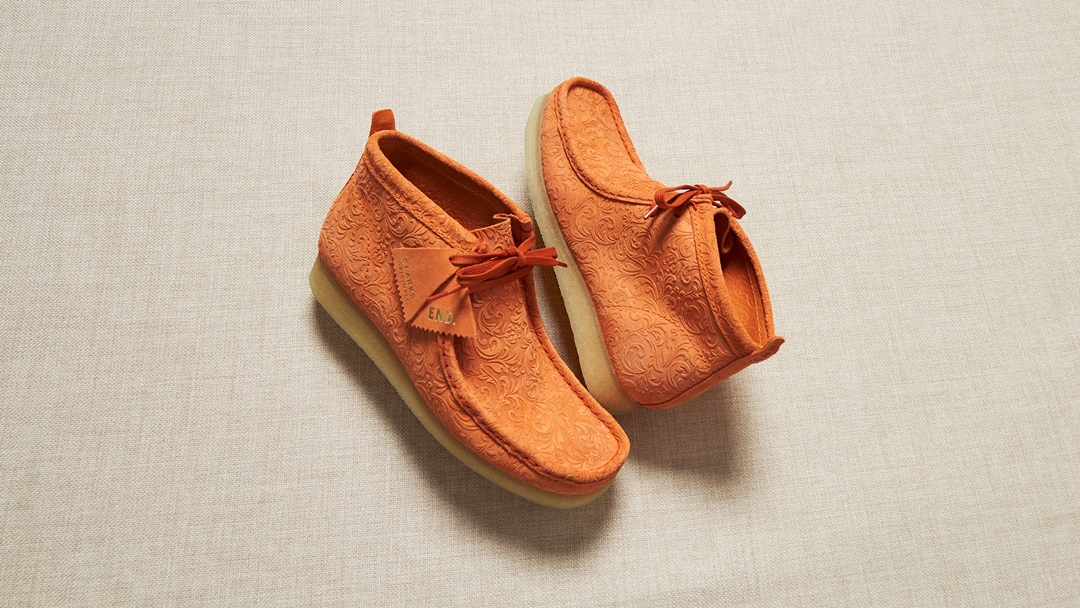 12/18 発売！END. x Clarks Originals Wallabee “Oxford Flowers ...