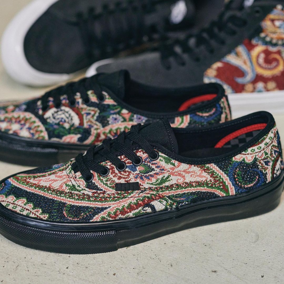 Vans Store Harajuku 限定販売中！ジャカード織りのVANS SKATE AUTHETIC/SKATE SK8-HI “PAISLEY PACK” (バンズ スケート オーセンティック/スケートハイ)