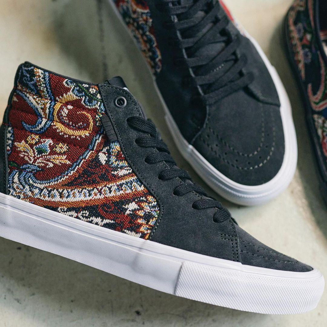 Vans Store Harajuku 限定販売中！ジャカード織りのVANS SKATE AUTHETIC/SKATE SK8-HI “PAISLEY PACK” (バンズ スケート オーセンティック/スケートハイ)