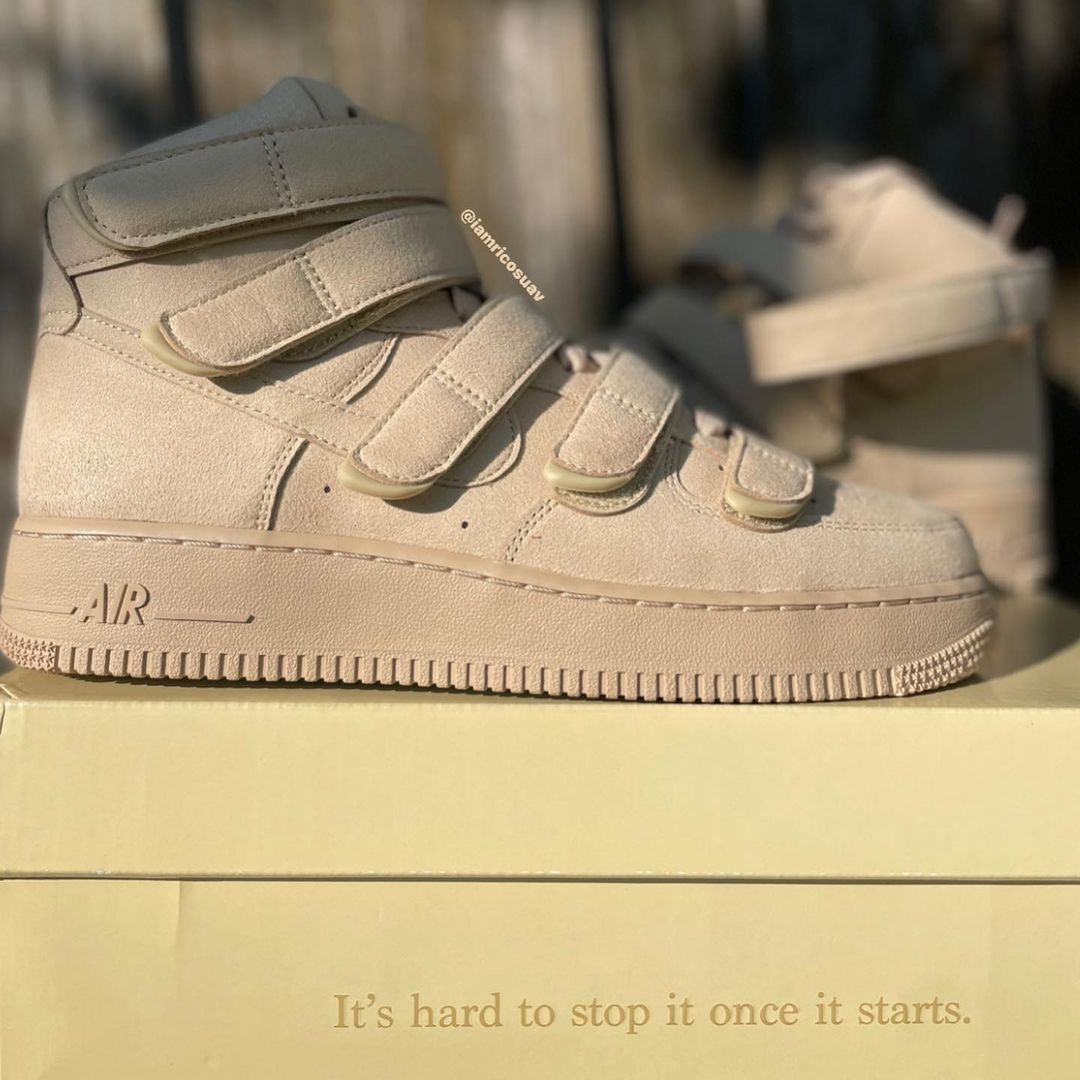 NIKE ナイキ ×Billie Eilish Air Force 1 High '07 SP MushroomDM7926-200 ビリー・アイリッシュ エアフォース1 ハイ '07 SP マッシュルーム ハイカットスニーカー US4/23cm