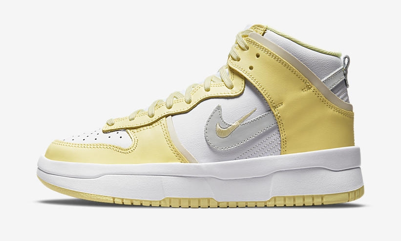 NIKE DUNK HI yellow×white 28.0cm