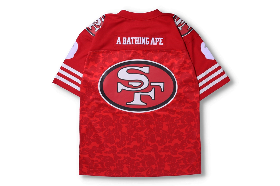 12/18 発売！A BATHING APE × MITCHELL & NESS / NFL 2021 (ア ベイシング エイプ ミッチェルアンドネス)