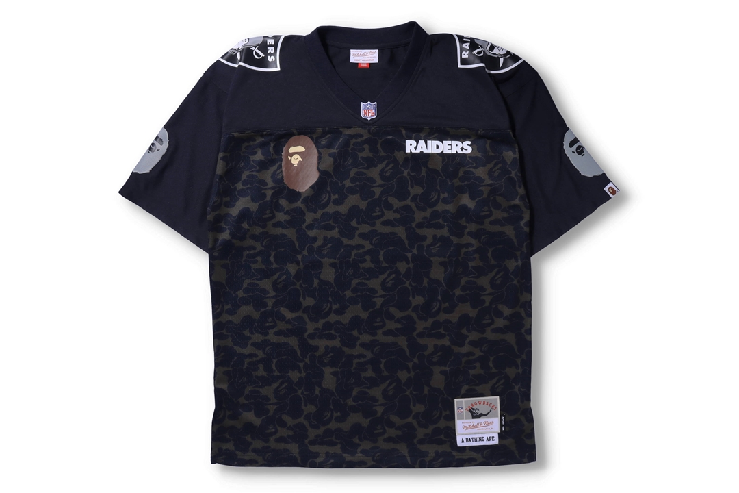 12/18 発売！A BATHING APE × MITCHELL & NESS / NFL 2021 (ア ベイシング エイプ ミッチェルアンドネス)