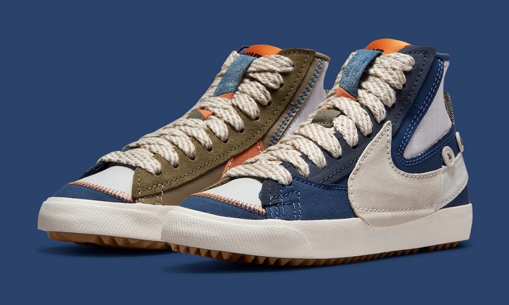 2021/22年 発売予定！ナイキ ブレーザー ミッド ジャンボ “ブードゥー/ネイビー” (NIKE BLAZER MID JUMBO “Voodoo/Navy”)