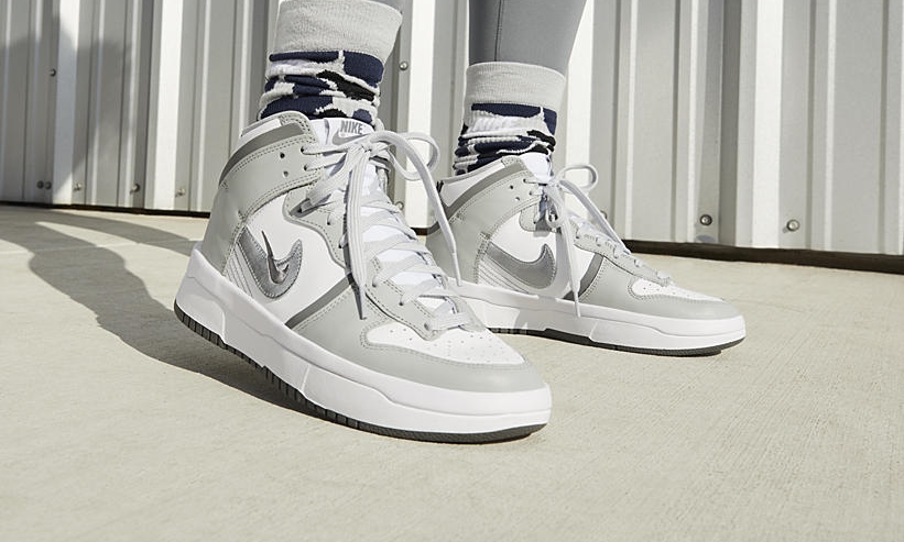 12/17 発売予定！ナイキ ウィメンズ ダンク ハイ アップ “グレー/ホワイト” (NIKE WMNS DUNK HIGH UP “Grey/White”) [DH3718-106]