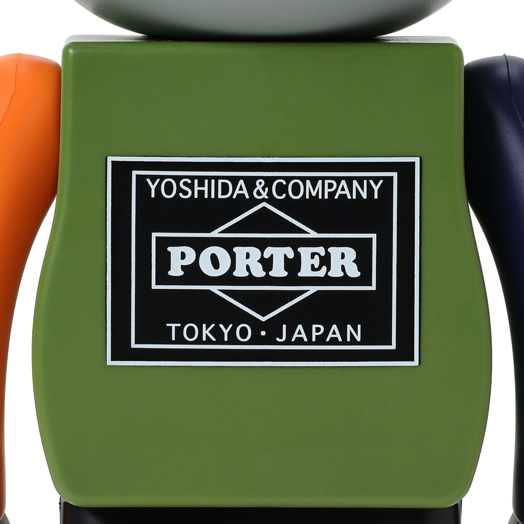 12/17 発売！BE@RBRICK WORLD WIDE TOUR 3 開催記念商品 PORTER × BE@RBRICK “TANKER IRON BLUE” (ポーター ベアブリック ワールド ワイド ツアー タンカー アイアン ブルー)