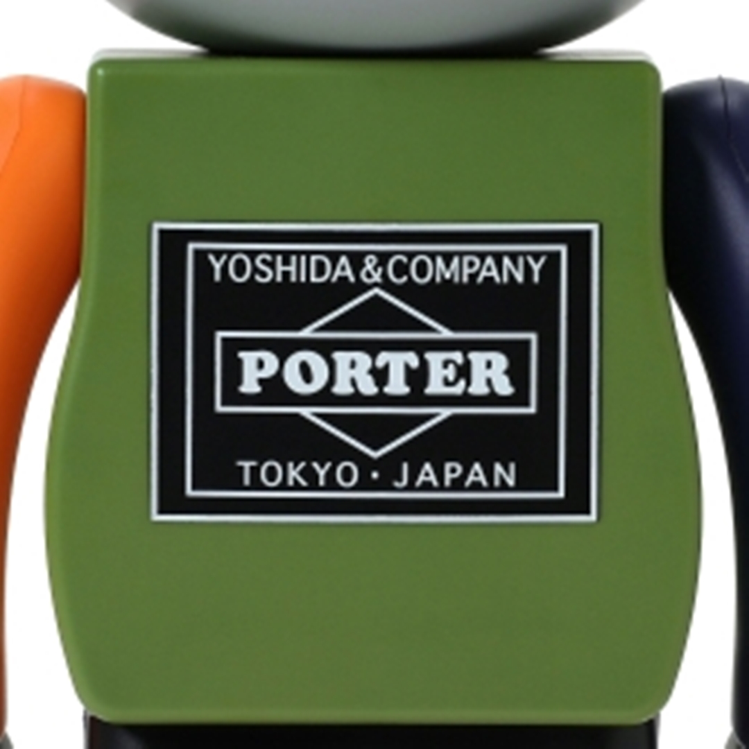 12/17 発売！BE@RBRICK WORLD WIDE TOUR 3 開催記念商品 PORTER × BE@RBRICK “TANKER IRON BLUE” (ポーター ベアブリック ワールド ワイド ツアー タンカー アイアン ブルー)