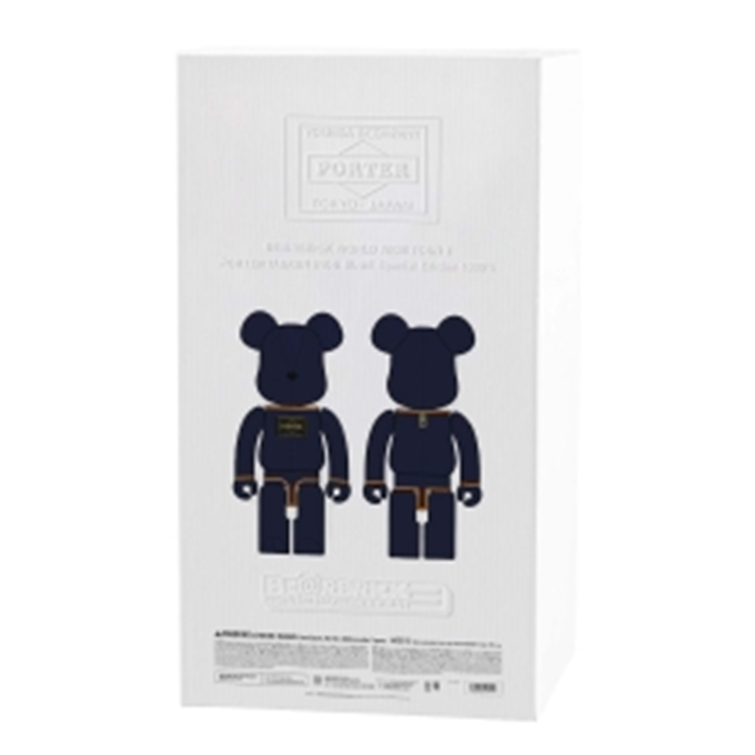 12/17 発売！BE@RBRICK WORLD WIDE TOUR 3 開催記念商品 PORTER × BE@RBRICK “TANKER IRON BLUE” (ポーター ベアブリック ワールド ワイド ツアー タンカー アイアン ブルー)